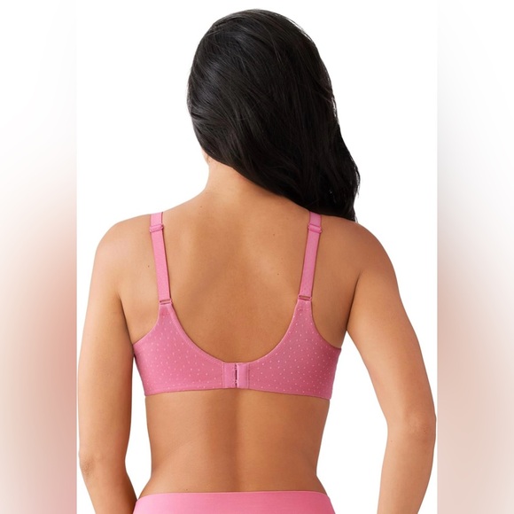 Wacoal Women's Back Appeal Unlined Mid Coverage Wire Free Bra, 852303 34DDD - Picture 3 of 8